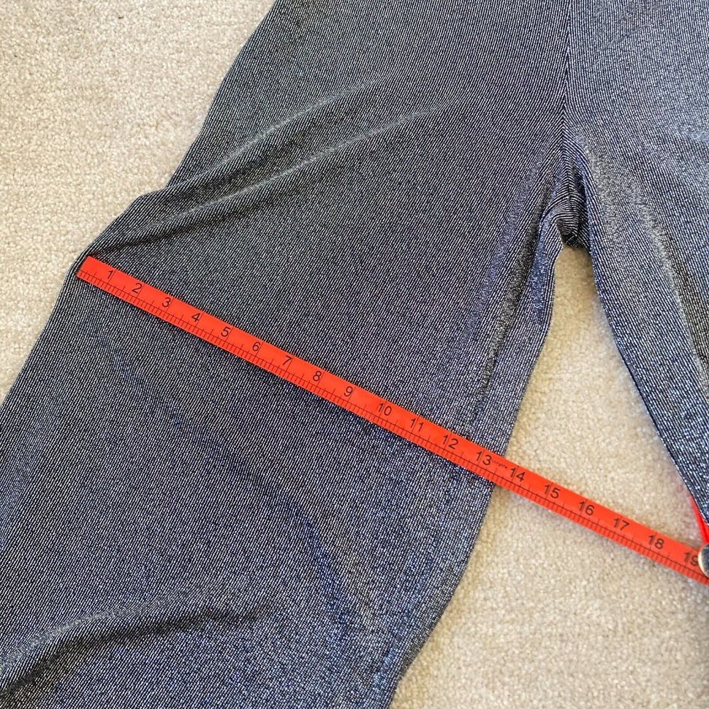 BNWT Roman Women's Silver Shimmer Stretch Pull-on Wide Leg Trousers Size 14 - Picture 7 of 14